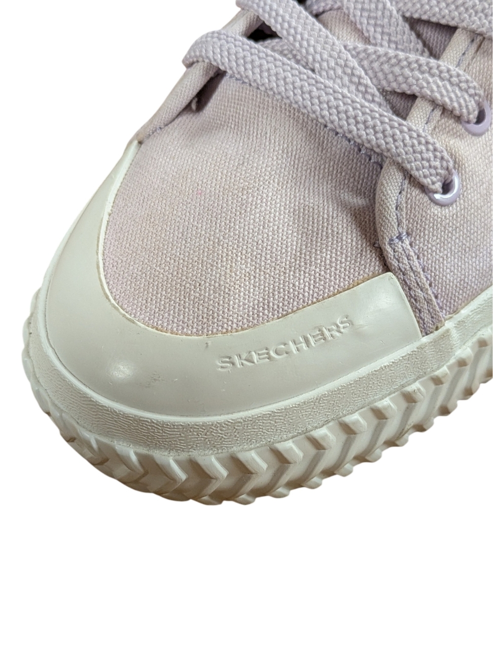 Skechers Street Trax Wedge Fit Sneakers Lavender Size 10 - Picture 4 of 10